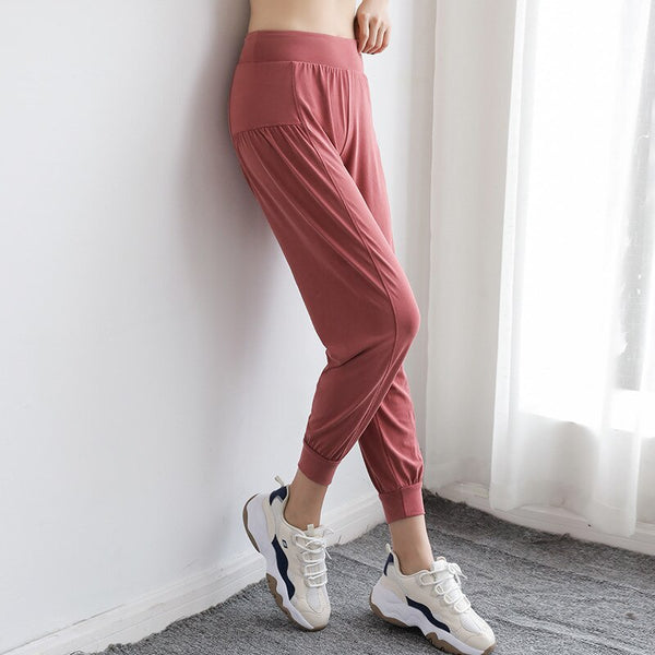 Loose Dancing Pants Female Training Running Sweatpants Quick Dry Sports Trousers Fitness Yoga Pants Casual Hip Hop Fashion | Vimost Shop.