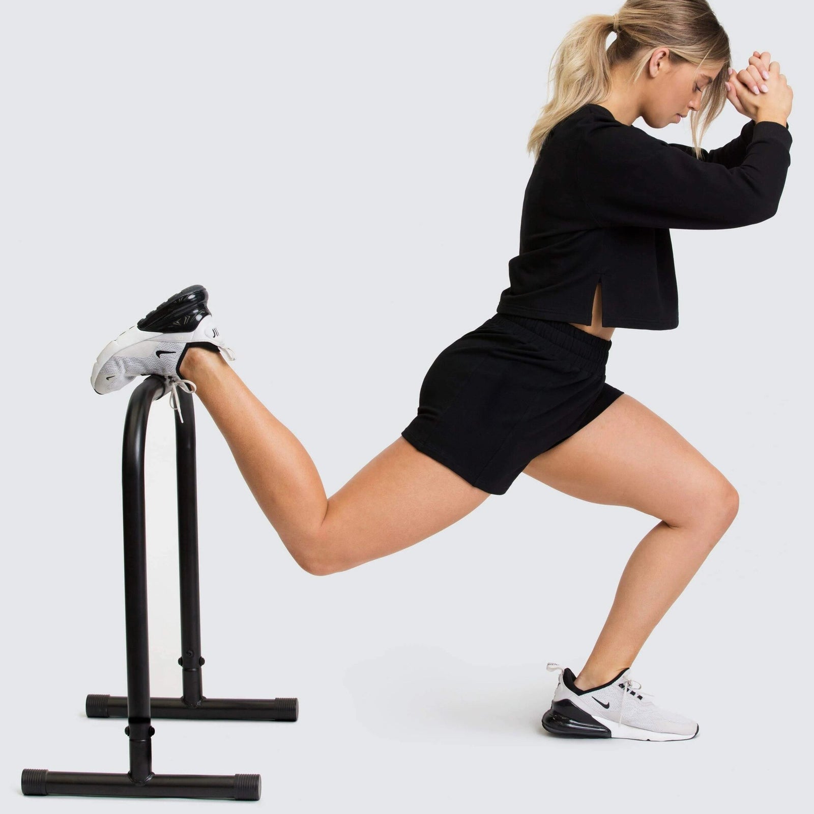 Women Casual Jogger Two Pieces Set Long Sleeve Loose Crop Top Shorts Fashion Sweater Tracksuit Yoga Suit Fitness Sporty Suit | Vimost Shop.