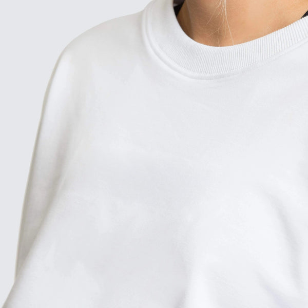 Women Casual Jogger Two Pieces Set Long Sleeve Loose Crop Top Shorts Fashion Sweater Tracksuit Yoga Suit Fitness Sporty Suit | Vimost Shop.