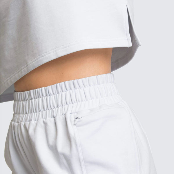 Women Casual Jogger Two Pieces Set Long Sleeve Loose Crop Top Shorts Fashion Sweater Tracksuit Yoga Suit Fitness Sporty Suit | Vimost Shop.