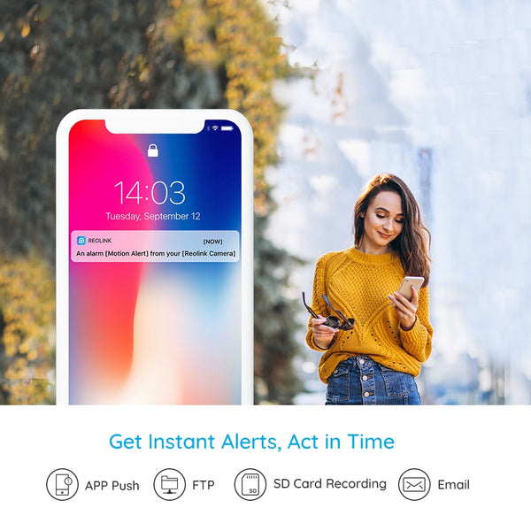 4MP wireless ip camera wifi 2.4G/5Ghz Onvif infrared night vision waterproof outdoor indoor home  surveillance RLC-410W | Vimost Shop.