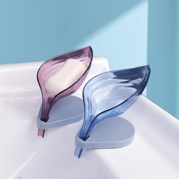 1 PC Leaf Shape Soap Box Soap Holder Dish Storage Plate Tray Bathroom Soap Holder Case Non-slip Soap Holder Bathroom Supplies | Vimost Shop.
