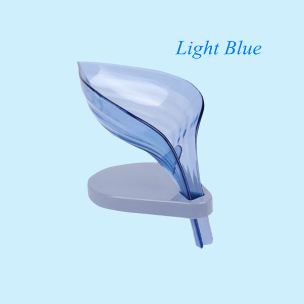 1 PC Leaf Shape Soap Box Soap Holder Dish Storage Plate Tray Bathroom Soap Holder Case Non-slip Soap Holder Bathroom Supplies | Vimost Shop.