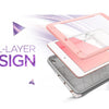 For ipad Mini 4 5 Case Cosmo Full-Body Trifold Stand Protective Cover with Auto Sleep/Wake & Built-in Screen Protector | Vimost Shop.
