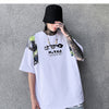 Hip Hop T Shirt Men Harajuku Streetwear Ferocious Bear Print Patchwork Tops Casual Cotton Short Sleeve Tees | Vimost Shop.