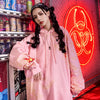 Mens Hip Hop Streetwear Hoodie Sweatshirt Chinese Kanji Girl Warrior Autumn Winter Cotton Fleece Pullover Harajuku Black | Vimost Shop.