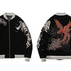 Streetwear Jacket Mens Hip Hop Coat Animals Floral Embroidery Jacket Zipper Cotton Track Jacket Coat Outwear Winter Parkas | Vimost Shop.