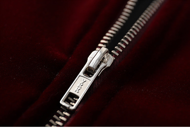 Streetwear Jacket Mens Hip Hop Coat Animals Floral Embroidery Jacket Zipper Cotton Track Jacket Coat Outwear Winter Parkas | Vimost Shop.