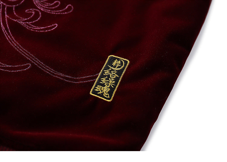 Streetwear Jacket Mens Hip Hop Coat Animals Floral Embroidery Jacket Zipper Cotton Track Jacket Coat Outwear Winter Parkas | Vimost Shop.