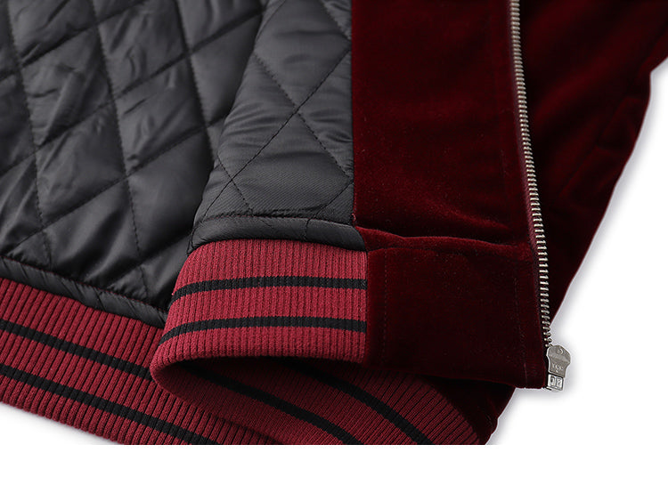 Streetwear Jacket Mens Hip Hop Coat Animals Floral Embroidery Jacket Zipper Cotton Track Jacket Coat Outwear Winter Parkas | Vimost Shop.