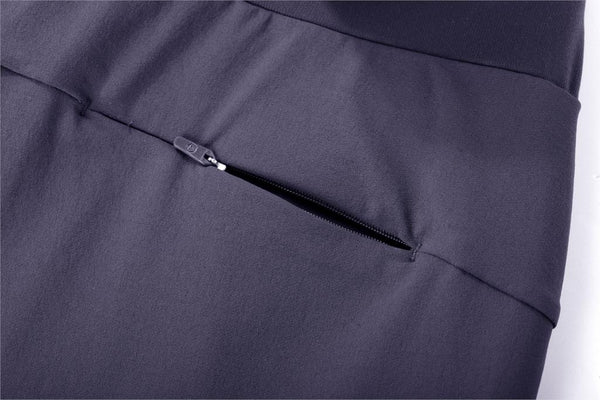 Women's Zip-off Hiking Pants Lightweight Quick Dry Comfy Casual Pants Elastic Waist Straight Leg