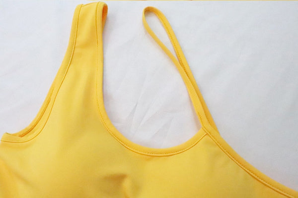 Seamless Sports Yoga Set Fitness Tracksuit Shoulder Crop Top And Leggings Pants Gym Running Dance Training Workout Suit | Vimost Shop.