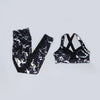 Seamless Print Sports Yoga Set Gym Fitness Running Tracksuit Fashion Bra Top Leggings Set Jogging Dance Workout New Clothing | Vimost Shop.