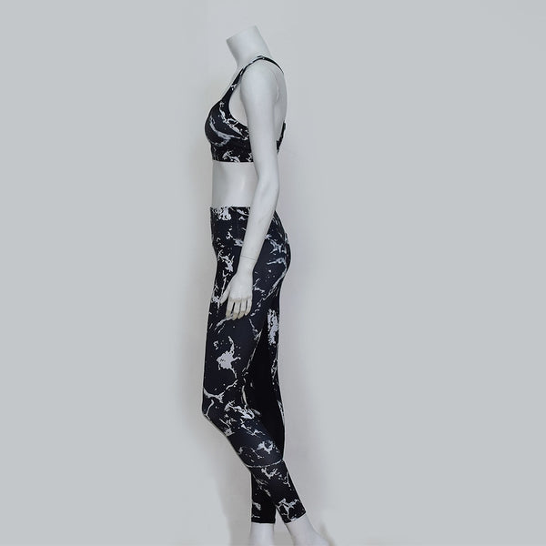 Seamless Print Sports Yoga Set Gym Fitness Running Tracksuit Fashion Bra Top Leggings Set Jogging Dance Workout New Clothing | Vimost Shop.