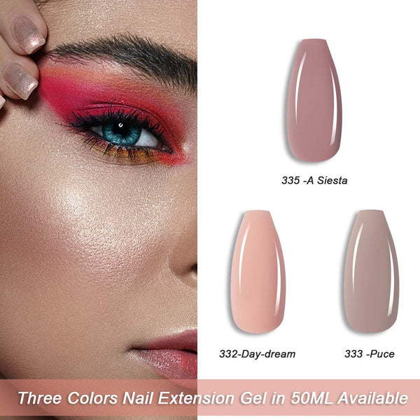 Poly Extension Nail Gel 50ML Acrylic Nail Enhancement Crystal Jelly Lacquer Builder Gel UV Hybrid gel Tip | Vimost Shop.