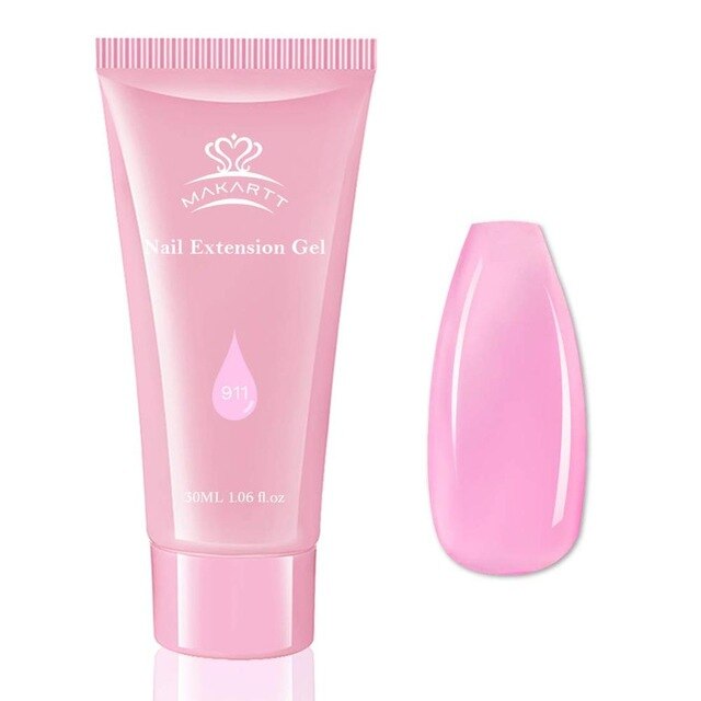 Poly Extension Nail Gel 50ML Acrylic Nail Enhancement Crystal Jelly Lacquer Builder Gel UV Hybrid gel Tip | Vimost Shop.