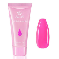 Poly Extension Nail Gel 50ML Acrylic Nail Enhancement Crystal Jelly Lacquer Builder Gel UV Hybrid gel Tip