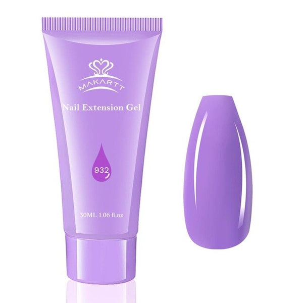 Poly Extension Nail Gel 50ML Acrylic Nail Enhancement Crystal Jelly Lacquer Builder Gel UV Hybrid gel Tip | Vimost Shop.