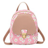 Small flower Backpack Fashion Lady Backpack Mini Soft Multifunction Small Backpack Women Lady Shoulder Bag Women | Vimost Shop.