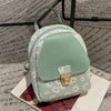 Small flower Backpack Fashion Lady Backpack Mini Soft Multifunction Small Backpack Women Lady Shoulder Bag Women | Vimost Shop.
