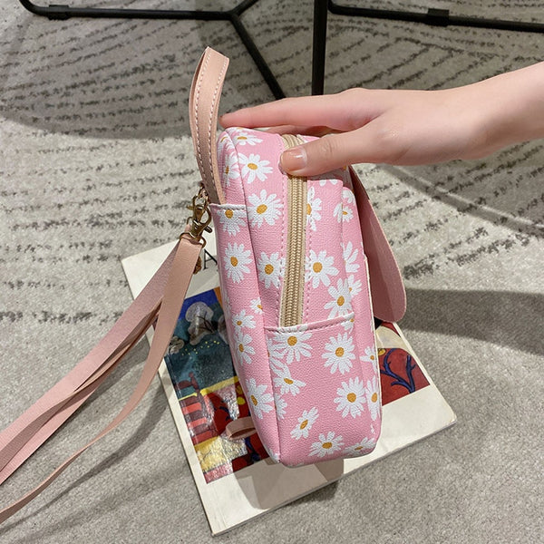 Small flower Backpack Fashion Lady Backpack Mini Soft Multifunction Small Backpack Women Lady Shoulder Bag Women | Vimost Shop.