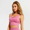 Seamless Sports Yoga Bra Top Fitness Running Tracksuit Fashion Tank Top Push Up Sportswear Gym Work Out Casual Clothing Outfits | Vimost Shop.