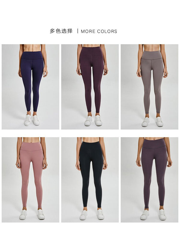 Spring Summer New Sports Running Pants Women's Breathable Tight High-waisted Buttock Lifting Yoga Pants Elasticity Fitness XS-XL | Vimost Shop.