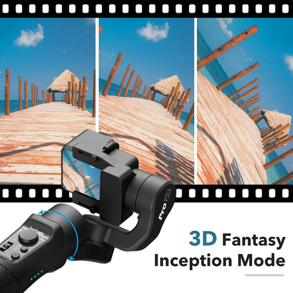3-Axis Handheld Gimbal Waterproof Action Camera Stabilizer for DJI Osmo Gopro Hero/7/6/5/4/ RXO SJCAM ISteady Pro 3 Pro2 | Vimost Shop.