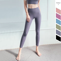 Women Gym Leggings Casual High Waist Pencil Pants Plus Size Yoga Pants High-waisted Buttock Lifting Peach Hip Fitness Pants 2XL