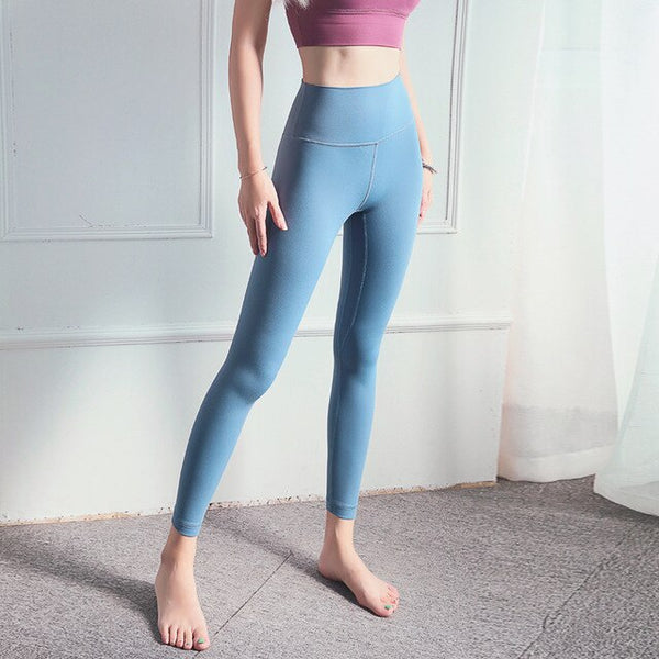 Women Gym Leggings Casual High Waist Pencil Pants Plus Size Yoga Pants High-waisted Buttock Lifting Peach Hip Fitness Pants 2XL | Vimost Shop.