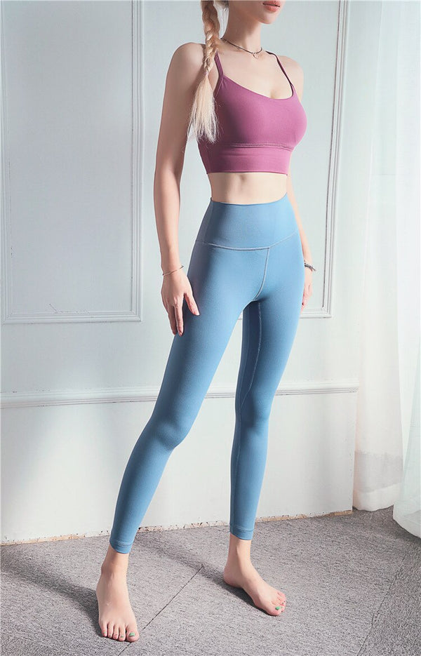 Women Gym Leggings Casual High Waist Pencil Pants Plus Size Yoga Pants High-waisted Buttock Lifting Peach Hip Fitness Pants 2XL | Vimost Shop.