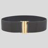 Fashion Female Brief Artificial Leather Wide Belt Women Elastic Cummerbund Strap Dress Accessories Alloy Stretch Buckle Girdle | Vimost Shop.