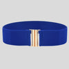 Fashion Female Brief Artificial Leather Wide Belt Women Elastic Cummerbund Strap Dress Accessories Alloy Stretch Buckle Girdle | Vimost Shop.