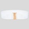 Fashion Female Brief Artificial Leather Wide Belt Women Elastic Cummerbund Strap Dress Accessories Alloy Stretch Buckle Girdle | Vimost Shop.