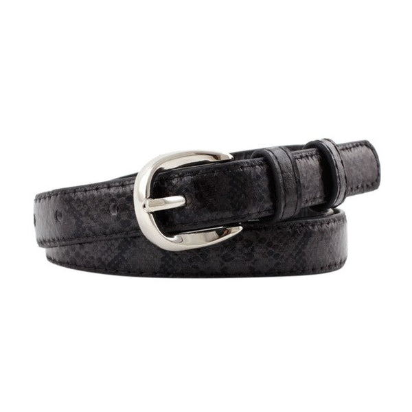 lady Snake Skin Print Belts For Women Gold Pin Buckle Waistband PU Leather Belt Women Snake Pattern Dress Jeans Leather Belt | Vimost Shop.