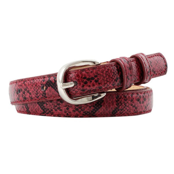 lady Snake Skin Print Belts For Women Gold Pin Buckle Waistband PU Leather Belt Women Snake Pattern Dress Jeans Leather Belt | Vimost Shop.