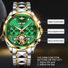 Luxury Men Watches Automatic Sapphire Green Watch Men Tungsten steel Waterproof Business Sport Mechanical Wristwatch | Vimost Shop.