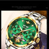 Luxury Men Watches Automatic Sapphire Green Watch Men Tungsten steel Waterproof Business Sport Mechanical Wristwatch | Vimost Shop.