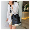 Fashion Pu Leather Big Bag Women's New Crocodile Shoulder Bucket Bag Large Capacity Travel Broadband Ladies Party Messenger Bag | Vimost Shop.