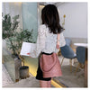Fashion Pu Leather Big Bag Women's New Crocodile Shoulder Bucket Bag Large Capacity Travel Broadband Ladies Party Messenger Bag | Vimost Shop.