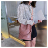 Fashion Pu Leather Big Bag Women's New Crocodile Shoulder Bucket Bag Large Capacity Travel Broadband Ladies Party Messenger Bag | Vimost Shop.