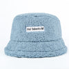 Faux Fur Winter Bucket Hat For Women Girl Fashion Solid Thickened Soft Warm Fishing Cap Outdoor Lady Plush Fluffy Panama | Vimost Shop.