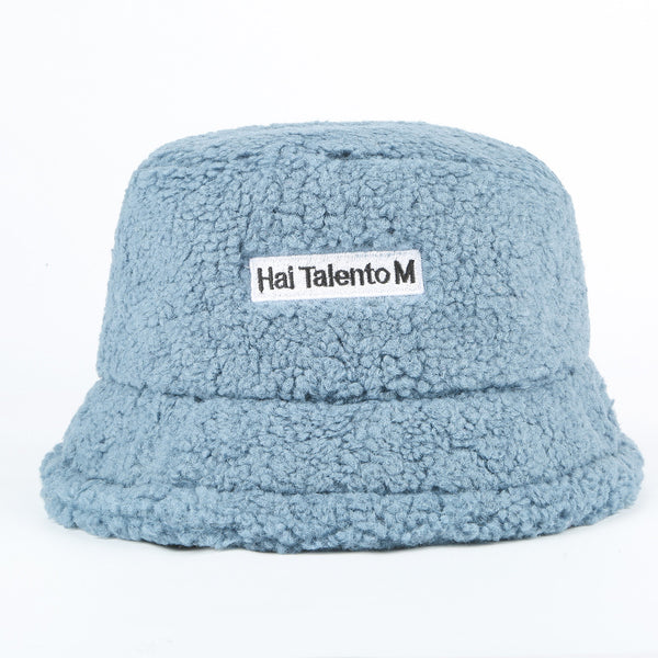 Faux Fur Winter Bucket Hat For Women Girl Fashion Solid Thickened Soft Warm Fishing Cap Outdoor Lady Plush Fluffy Panama | Vimost Shop.