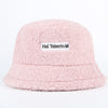 Faux Fur Winter Bucket Hat For Women Girl Fashion Solid Thickened Soft Warm Fishing Cap Outdoor Lady Plush Fluffy Panama | Vimost Shop.