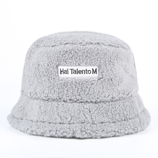 Faux Fur Winter Bucket Hat For Women Girl Fashion Solid Thickened Soft Warm Fishing Cap Outdoor Lady Plush Fluffy Panama | Vimost Shop.