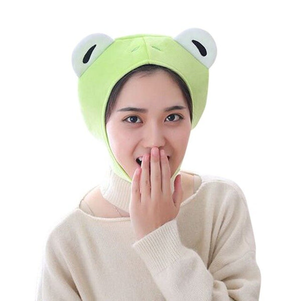 Funny Animal Cute Rabbit Ear Hat Cap Head Cover Plush Ear Hat Girl Dress Party women's hats bonnet femme Headwear caps 7.6 | Vimost Shop.
