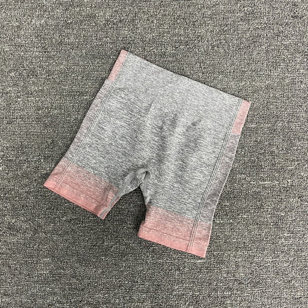 Seamless Gym Yoga Set For Women Fitness Bra Short Shirt Top Leggings Shorts Tracksuit Running Workout Sports Suit Hips Lifting | Vimost Shop.