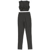Seamless Solid Yoga Set Women Gym Clothes V Neck Bra Crop Top Legging Pants Sexy Fitness Sportswear Running Workout Tracksuit | Vimost Shop.