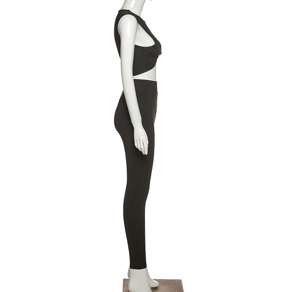 Seamless Solid Yoga Set Women Gym Clothes V Neck Bra Crop Top Legging Pants Sexy Fitness Sportswear Running Workout Tracksuit | Vimost Shop.