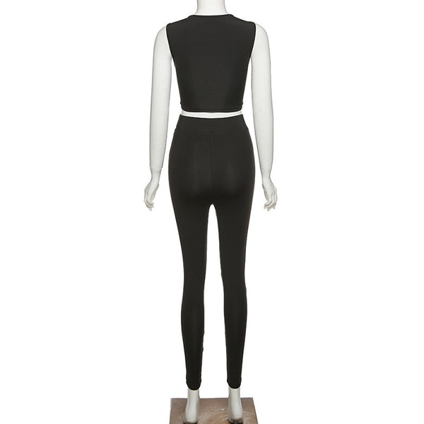 Seamless Solid Yoga Set Women Gym Clothes V Neck Bra Crop Top Legging Pants Sexy Fitness Sportswear Running Workout Tracksuit | Vimost Shop.